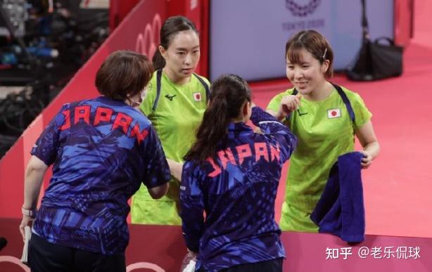 奥运乒乓球女团日本vs中国香港